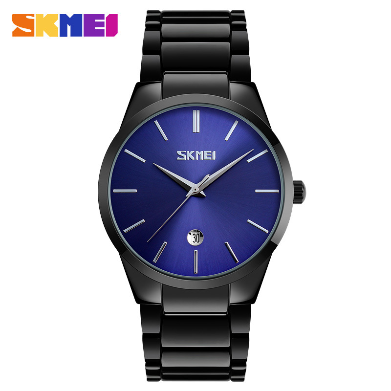 Skmei nuevo reloj de cuarzo resistente al agua caliente reloj electrónico de moda para hombre reloj de negocios de alta gama 9140