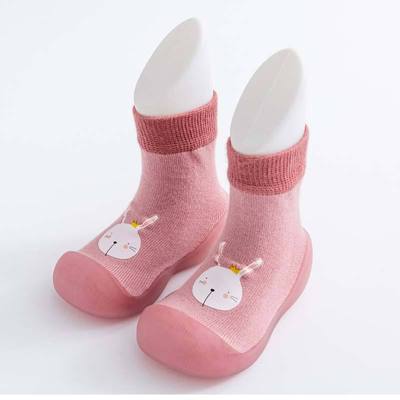 动物印花春秋单款防水防滑防脱落婴儿鞋袜宝宝学步鞋软底厂家直销|ms