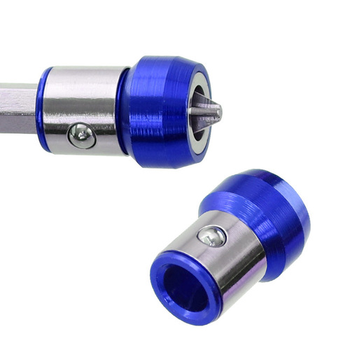 Wholesale electric screwdriver hand drill magnetic bit magnetic coil cross lengthened high strength magnetic ring screwdriver head