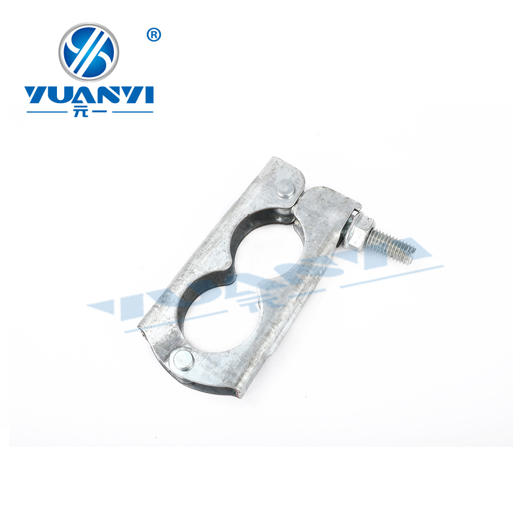 8字扣脚手架连接扣件新型十字转向扣件建筑用固定配件厂家直供