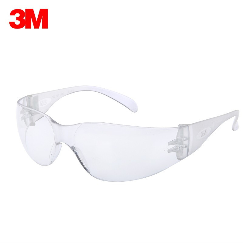 3M11228AF gafas de montar pulido anti-impacto anti-polvo ligero anti-niebla económico transparente