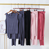 Spring and summer new pattern modal vest trousers Three Korean Edition Easy Large Solid Home Exorcism suit