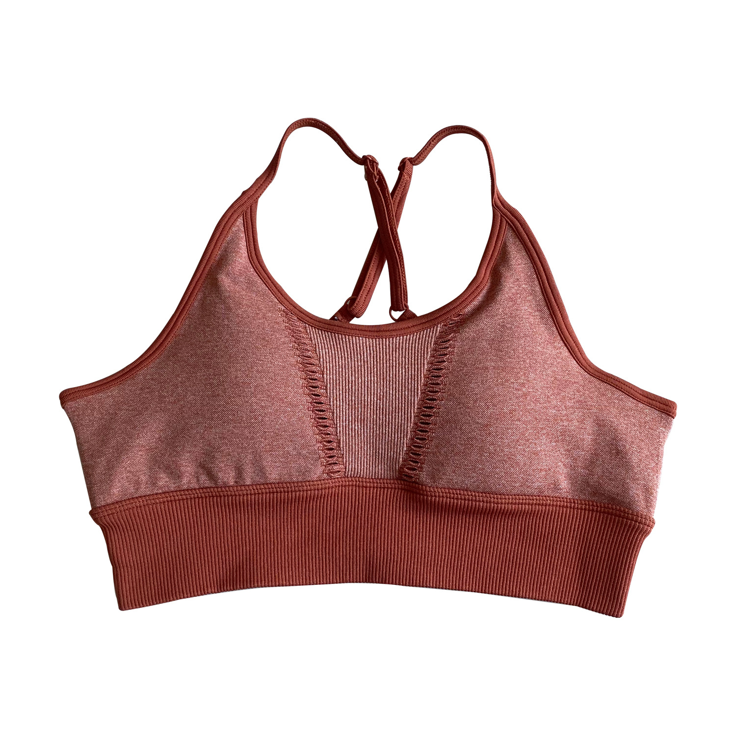 knit sports bra vest set nihaostyle clothing wholesale NSSYZ67856