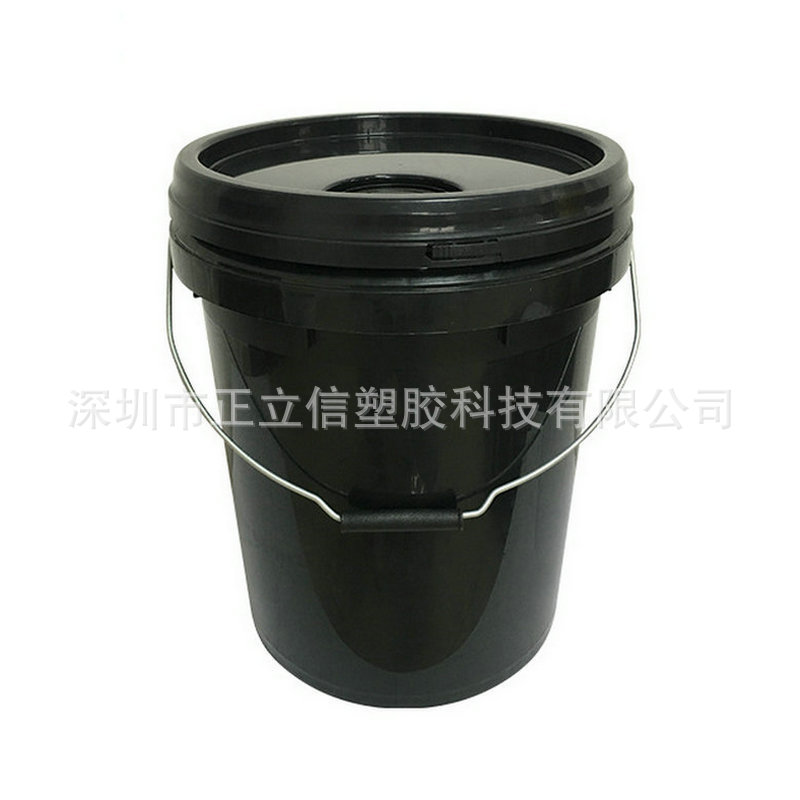 【大口】5L塑料瓶 化工塑料桶 扁罐方形油壶涂料包装桶5kg/升