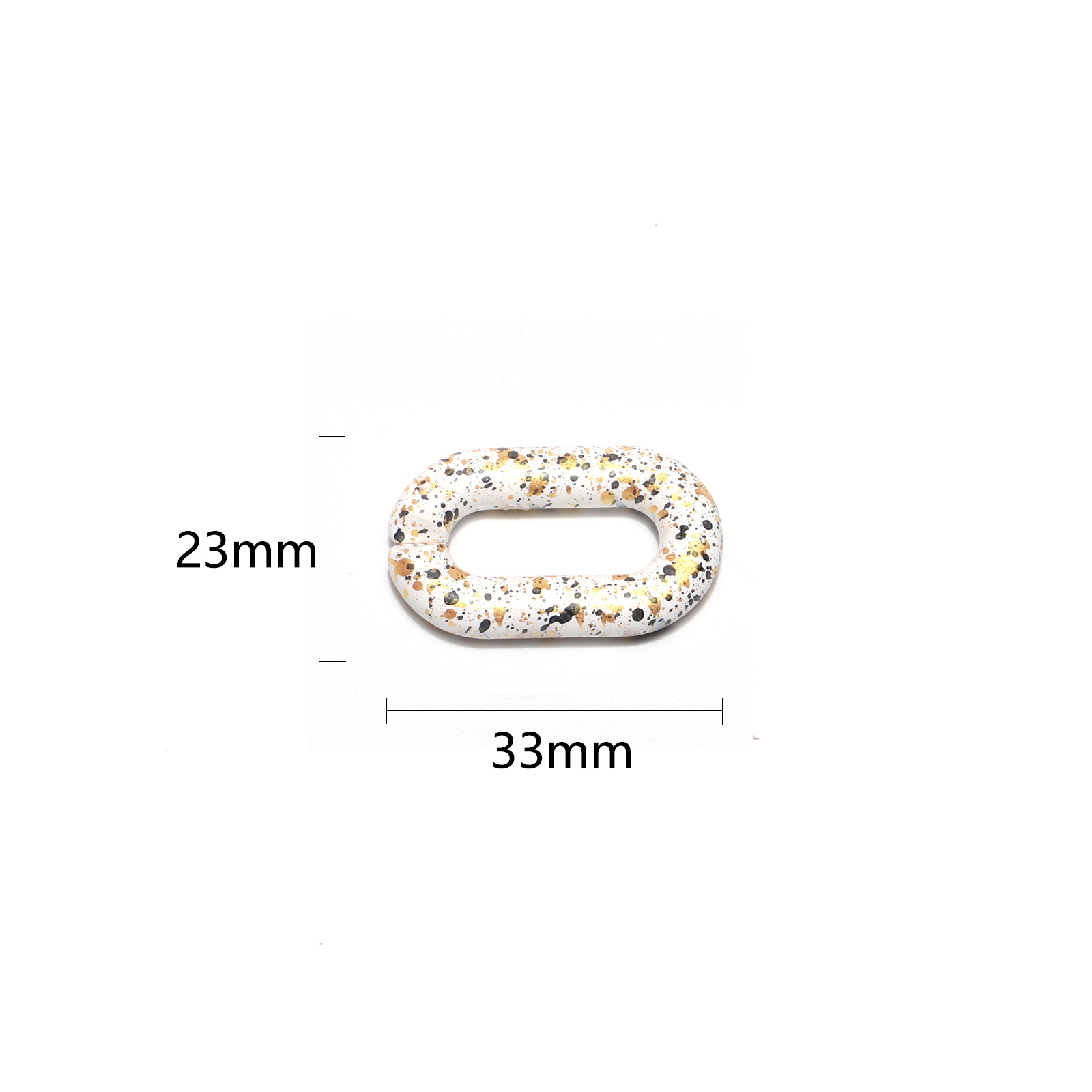 45g Weight Plastic Material White, Black Color Acrylic Glasses Chain Simple Retro Thick Glasses Rope Fashion Glasses Chain Wholesale Nihaojewelry 1