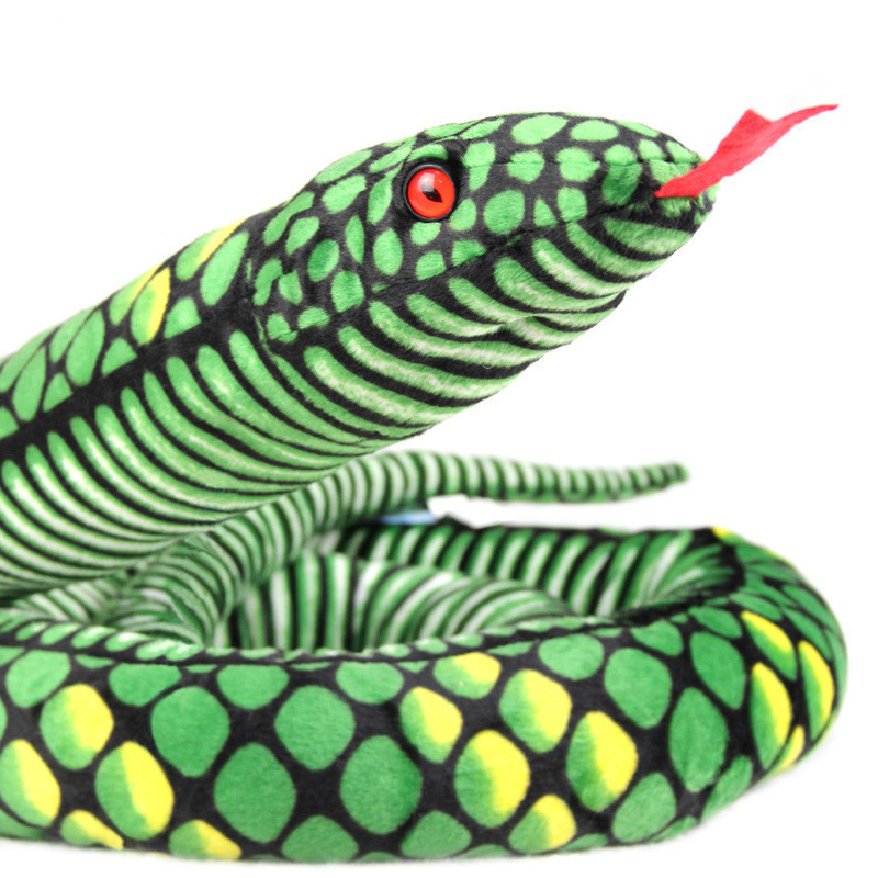 批发毛绒玩具蛇公仔黄金蟒蛇酒吧吓人恶作剧整蛊恶搞一件发货