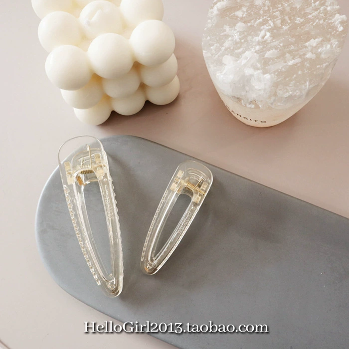 Transparent hairgrip, universal hairpins, bangs, hair accessory