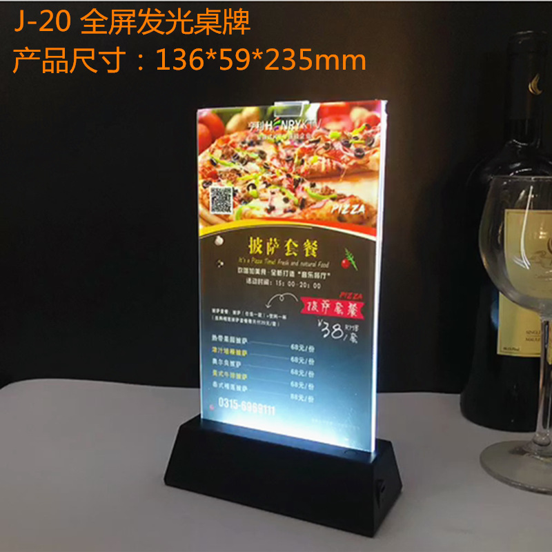 Desktop UV soft film light box billboard...