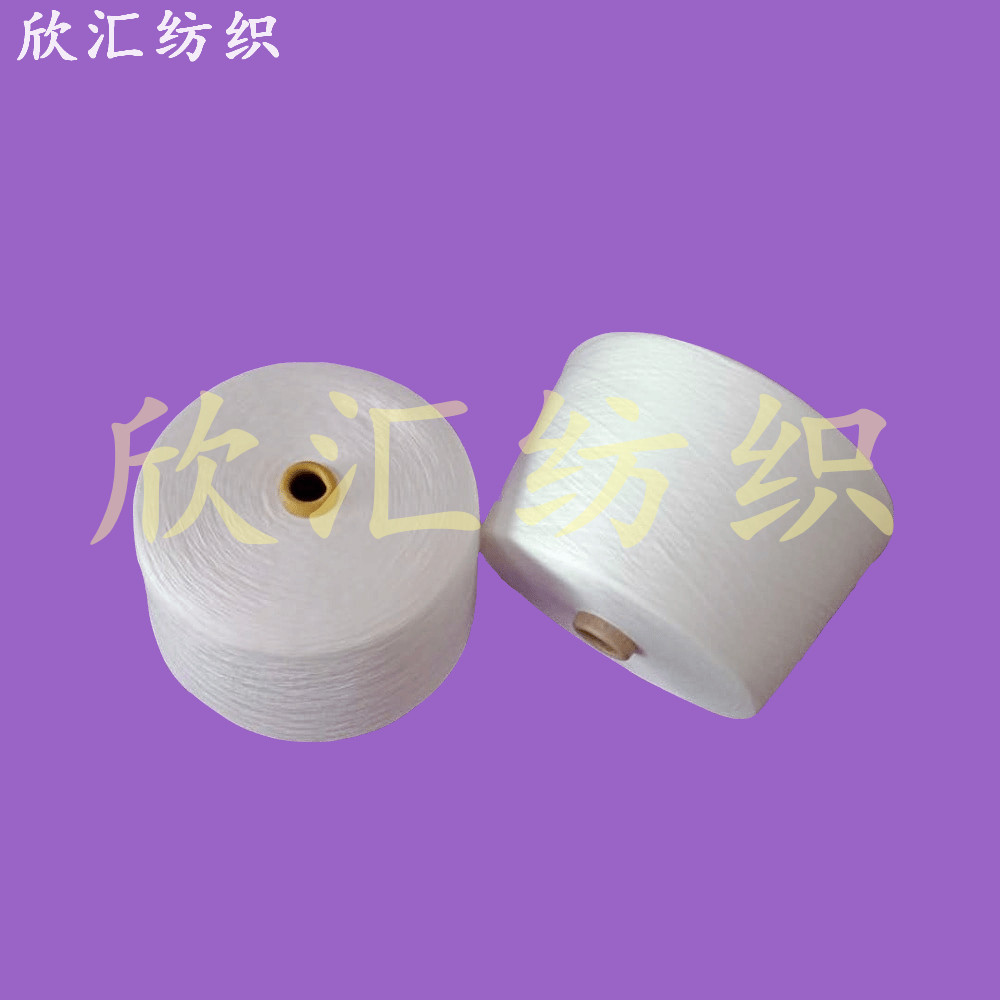 现货再生涤纶纱32支40支竹纤维纱16支21支有 机棉纱10支16支x