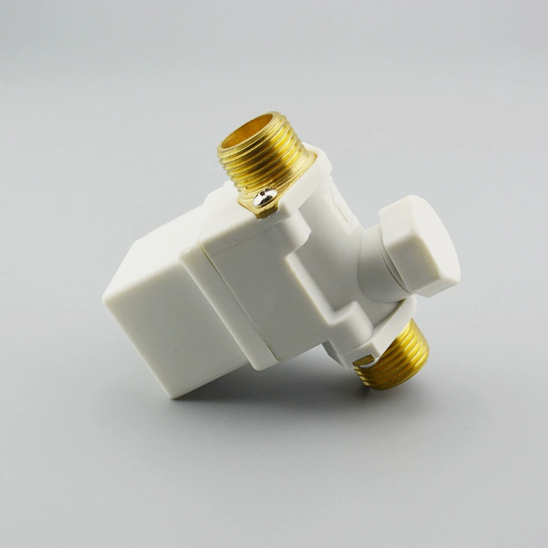 Солнечный впускной клапан электромагнитный клапан имеет давление нормально закрытый 4-минутный внешний зуб пластиковый короткий рот садовая столовая 12V24V220V