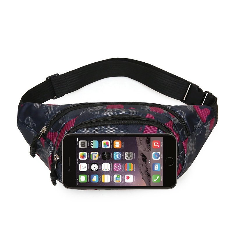 2021 nuevo bolso de cintura casual para hombre impermeable de gran capacidad cajero bolso de teléfono móvil Bolsa de almacenamiento de negocios para mujer bolso de hombro