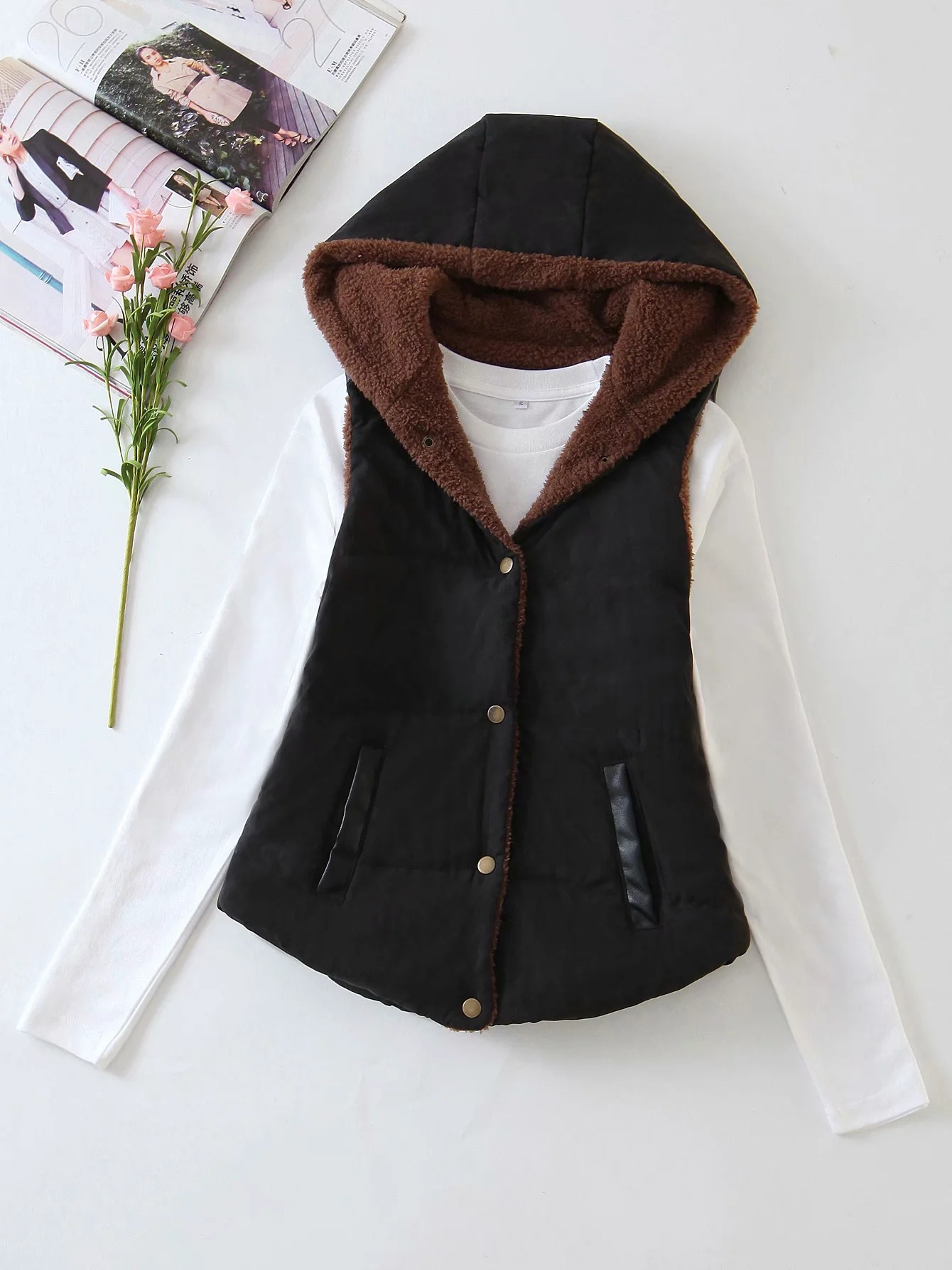 Gilet femme en coton - Ref 3434818 Image 11