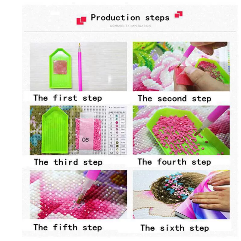 (Cross-border trading), castle, DIY, diamond encrusted, Amazon