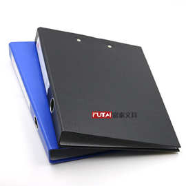 硬纸板文件夹 A4双夹纸板文件夹 快劳活页夹板夹两孔文件夹