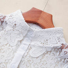 假领子女百搭蕾丝假衣领春秋季毛衣装饰领韩版水溶衬衣领工厂直销