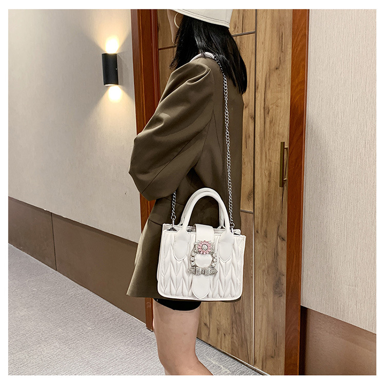 New Trendy Korean Fashion Large-capacity Messenger Small Square All-match Ladies Single Shoulder Bags display picture 12
