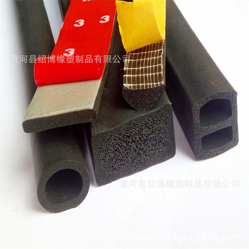 三元乙丙发泡密封条圆条方条海绵橡胶防撞条 家具门窗防风密封条