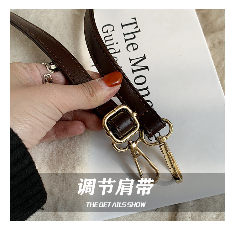 New Trendy Fashion Lock One Shoulder Messenger Bag display picture 22