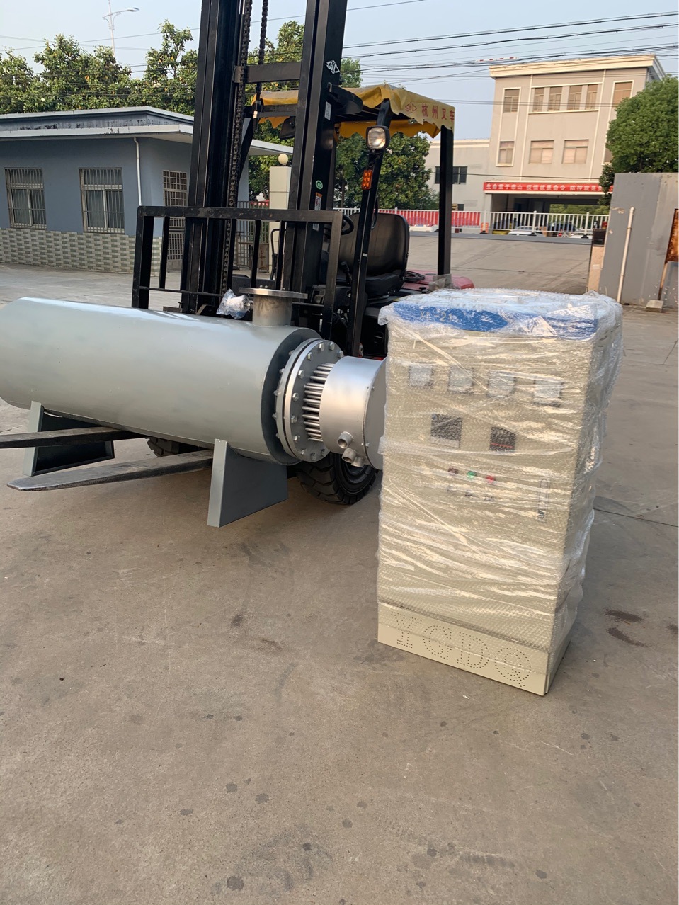 240KW熔喷管道加热器加热包