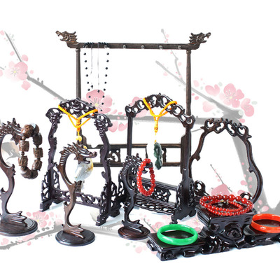 resin Log jewelry Display rack jade from river beds Trailer pylons Jade hanging rack chain pylons decorate Gallows wholesale