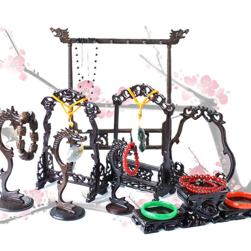 resin Log jewelry Display rack jade from river beds Trailer pylons Jade hanging rack chain pylons decorate Gallows wholesale