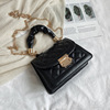 New texture popular small bag female 2022 summer new trendy fashion net red hand lifts wild shoulder crossbody bag