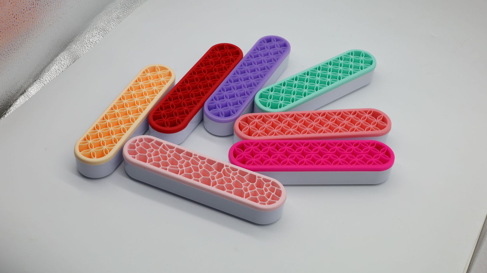 Spacious Brush Storage