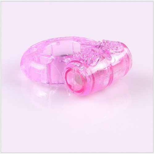 Crystal Butterfly Vibration Delay Ring, Sheep Eye Circle Locking Essence Long-lasting Vibration Ring, Men's Sexy Vibration Ring