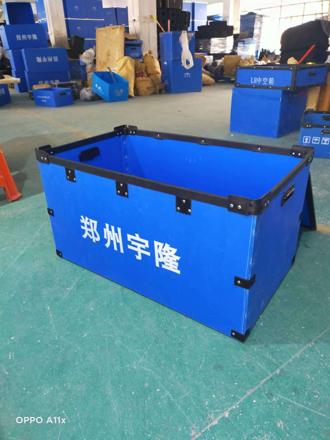 厂家定做中空板周转箱 压条箱骨架箱 pp瓦楞板塑料包装物流箱