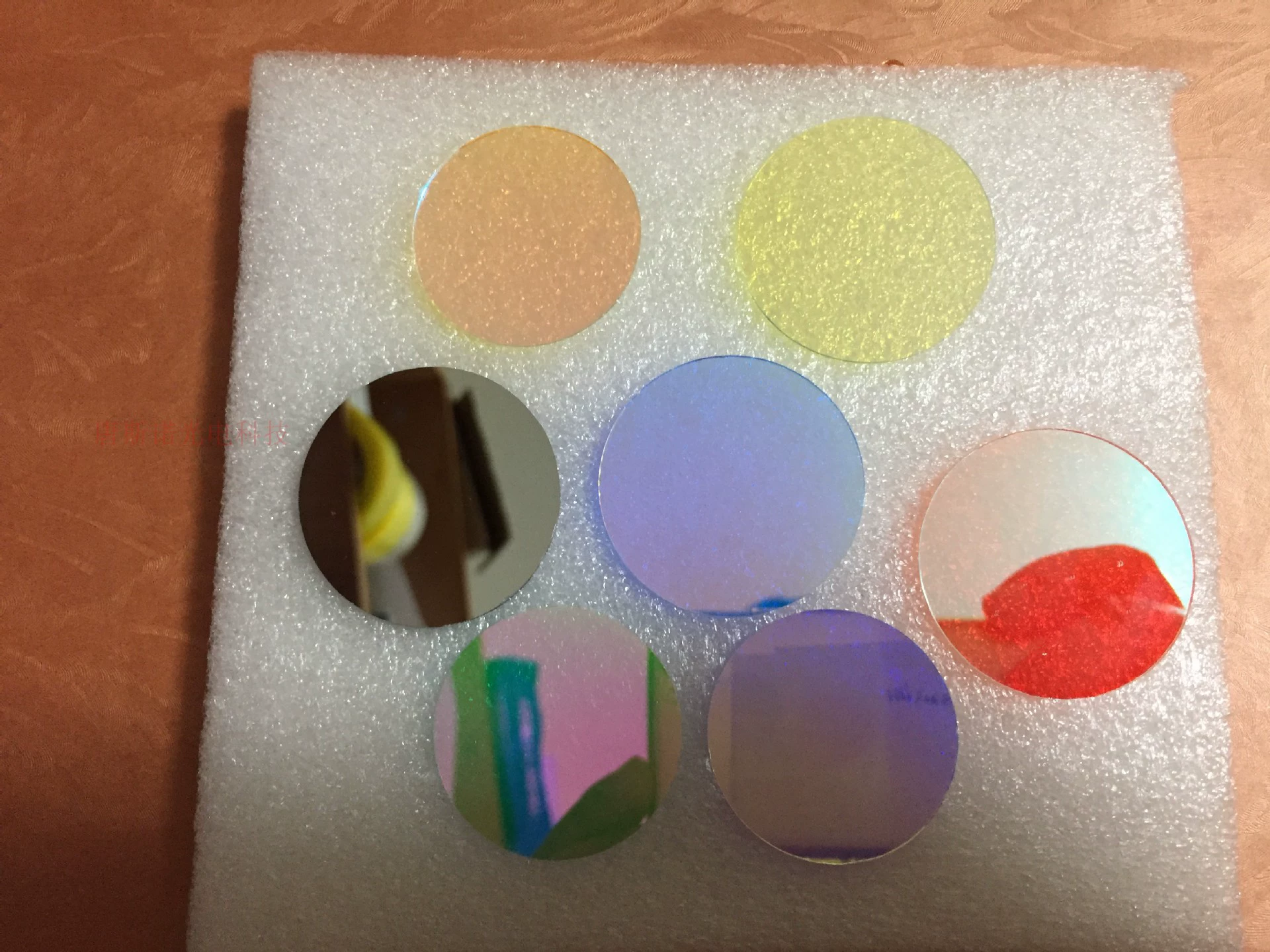 Пятно! Освещение сцены цвет рекламный прожекция огни Gobo logo объектив покрытие 54*0.7mm