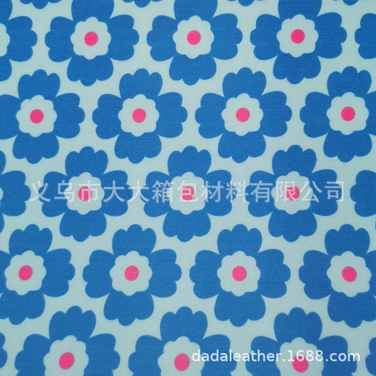 Korean velvet printed [minimum order quantity of one piece] Factory direct sales of outer packaging fabrics for bags, cosmetic bags, trolley cases, etc detail image 7