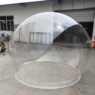 廠家定制亞克力球罩 有機玻璃透明球罩 食品防塵展示半球罩