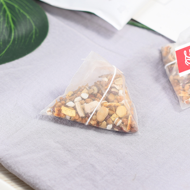 Red Bean Coix Seed Tea Hong Dou Yi Mi Cha Triangle Bag Blend Daily Wellness Tea 300g preparation