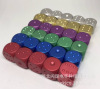 Business gift aluminum dice metal drinking dice portable color tube aluminum alloy dice bar selection