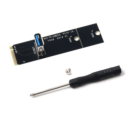 New M.2 to PCIe Channel USB 3.0 M.2 to PCIe Channel USB 3.0 Adapter Card