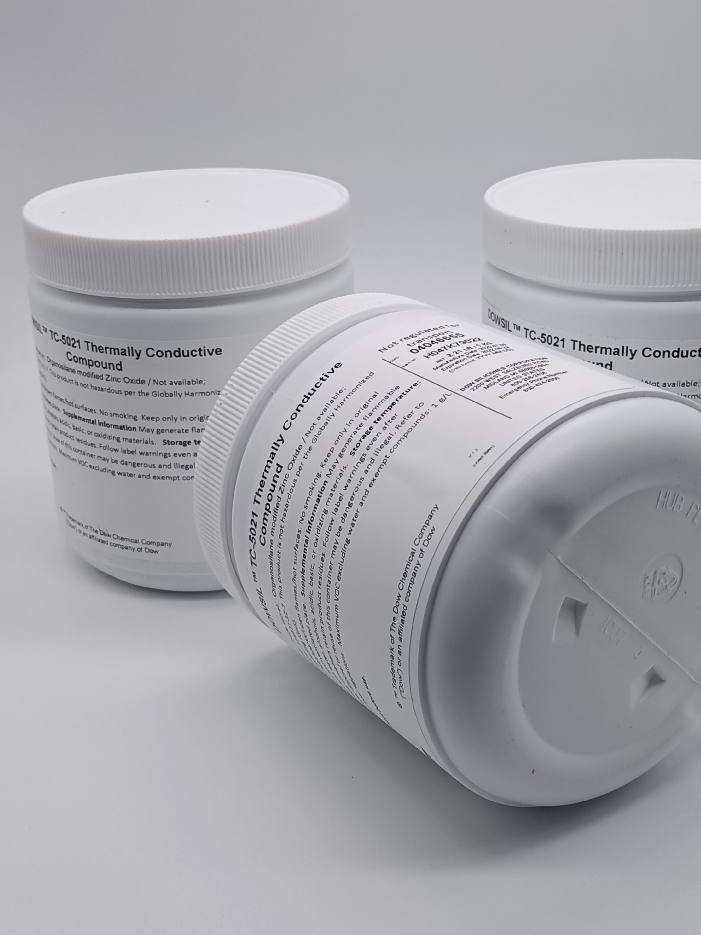 美国陶熙DOWSIL道康宁TC5021导热硅脂LED电源模块芯片散热膏灰色