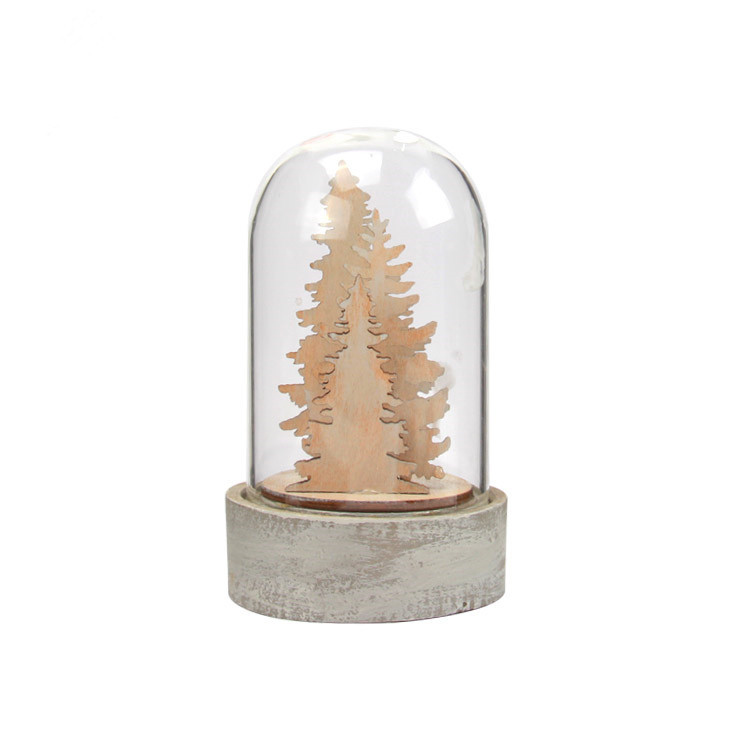 LED lights Christmas glass dome ornaments Christmas glass ornaments…