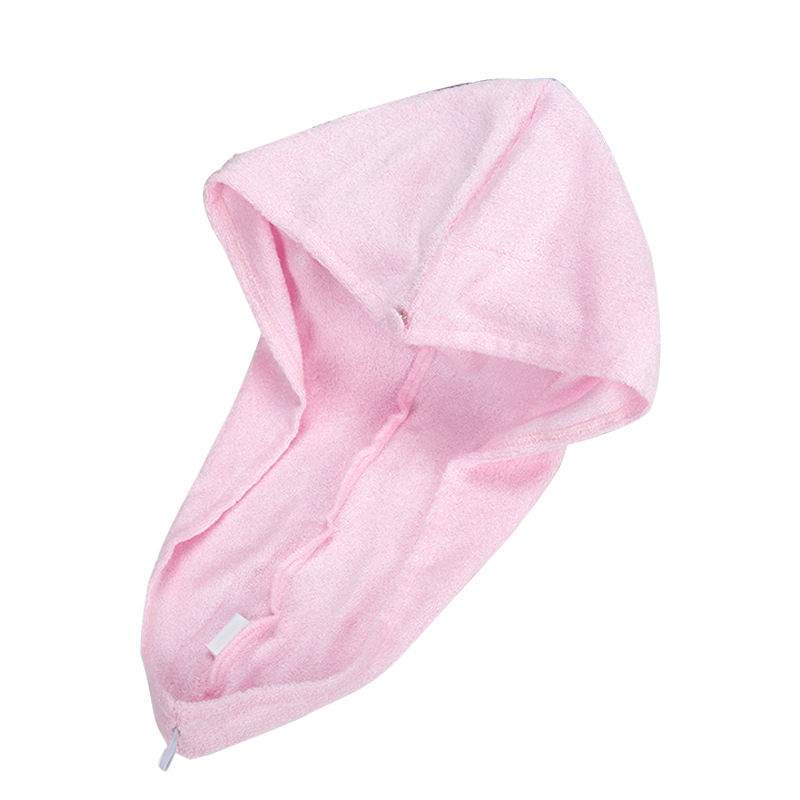 Toalla de secado de fibra de bambú, toalla absorbente para adultos para lavar el cabello de las mujeres, turbante, gorro de ducha, tamaño personalizado de 25*65 cm._voghion.com