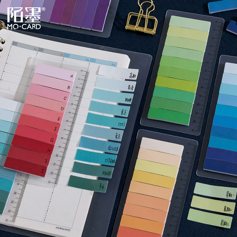 Серия копий цвета ветра Странная линейка индекса чернил Post-It отмечает Основное сообщение Примечание счет Примечания n раз 6