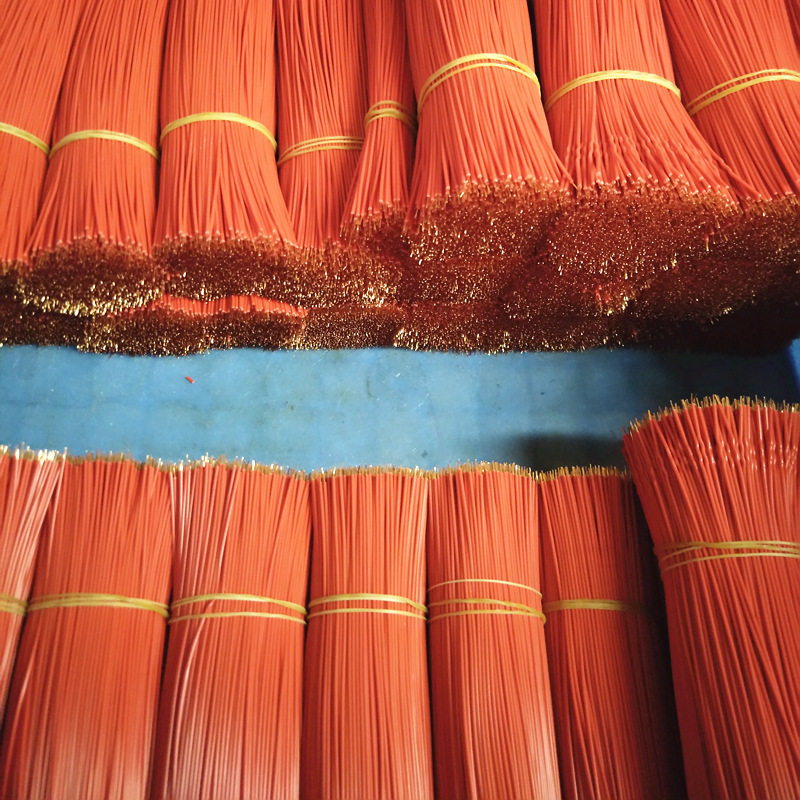 ����ֱ�������� 26awg 7x0.10x1.3 150MM ����PVC���� ˫ͷ������