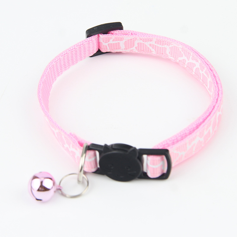 Nuevo collar de campana de mascota hebilla 1.0 collar de pegado mascota perro gato gran cantidad de stock gato