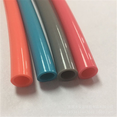 供应医疗级硅胶管 高透明硅胶吸管 铂金挤出无味矽胶吸管彩色吸管|ms