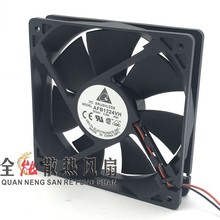 台达DELTA AFB1224VH 24V 0.35A 12025双滚珠变频器高端风扇12cm