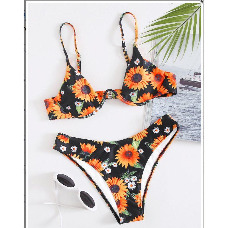 fashion new split printed bikini  NSHL23309