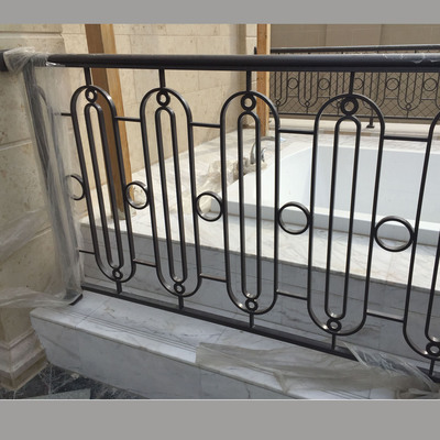 Decade customized hotel Stainless steel guardrail Hand guard Residential quarters Dusting Paint Railing thickening Material Science direct Manufactor