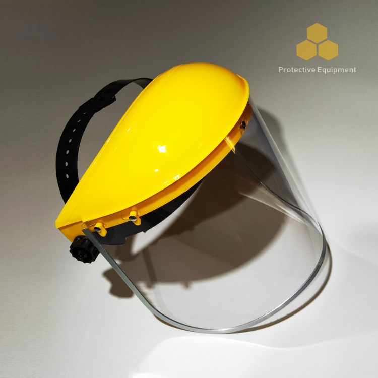 防护面罩 透明面罩 PVC面罩 丝网面罩 防飞溅面罩 抗冲击防护面罩|ru