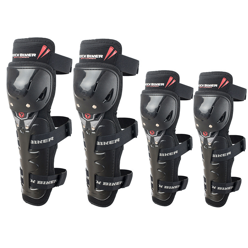 ROCK BIKER motorcycle knee pads elbow pads four-piece off-road protective gear riding anti-fall equipment Four Seasons windproof