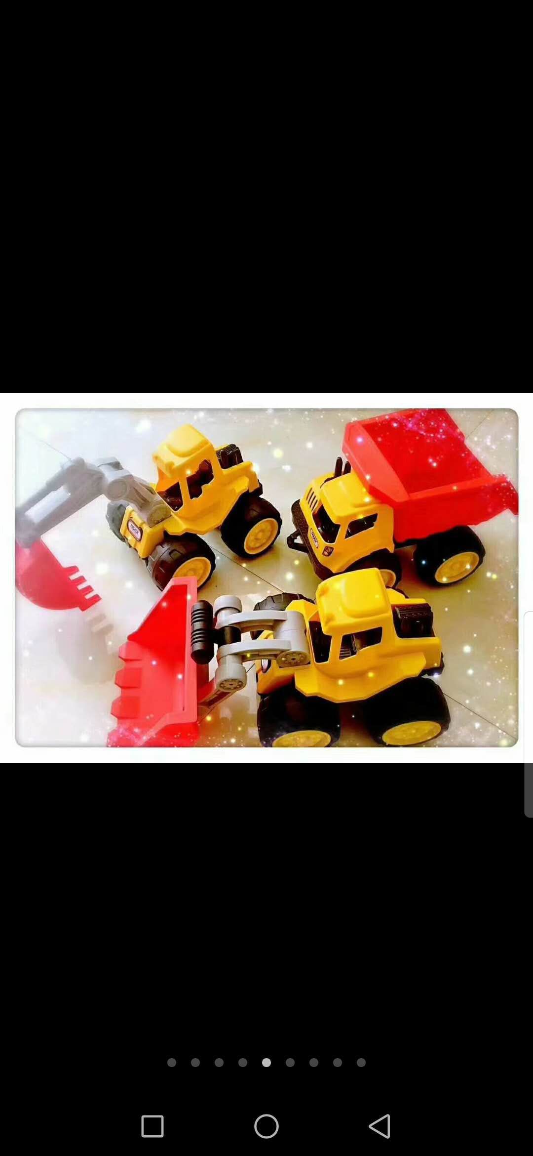 2-Piece Mini vehículo de ingeniería modelo 677 Tire hacia atrás juguete de inercia juguete para niños lote mixto