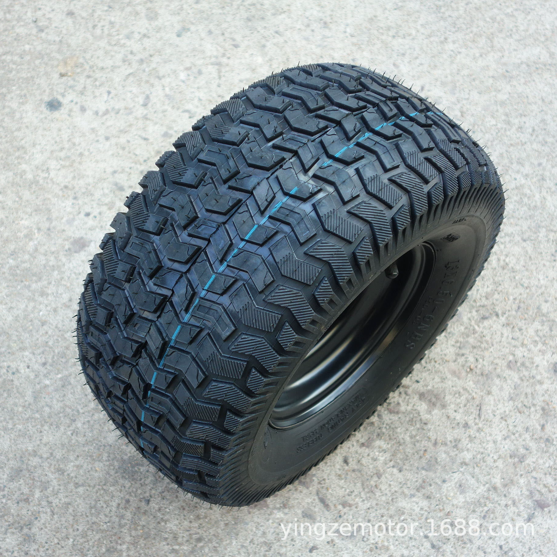 DIY модифицированные аксессуары для четырехколесных квадроциклов 13x6,50-6 дюймов, железное колесо для газонных шин в сборе