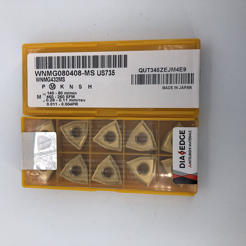 日本三菱 WNMG080404-MS US735数控刀片WNMG080404-MS US735现货
